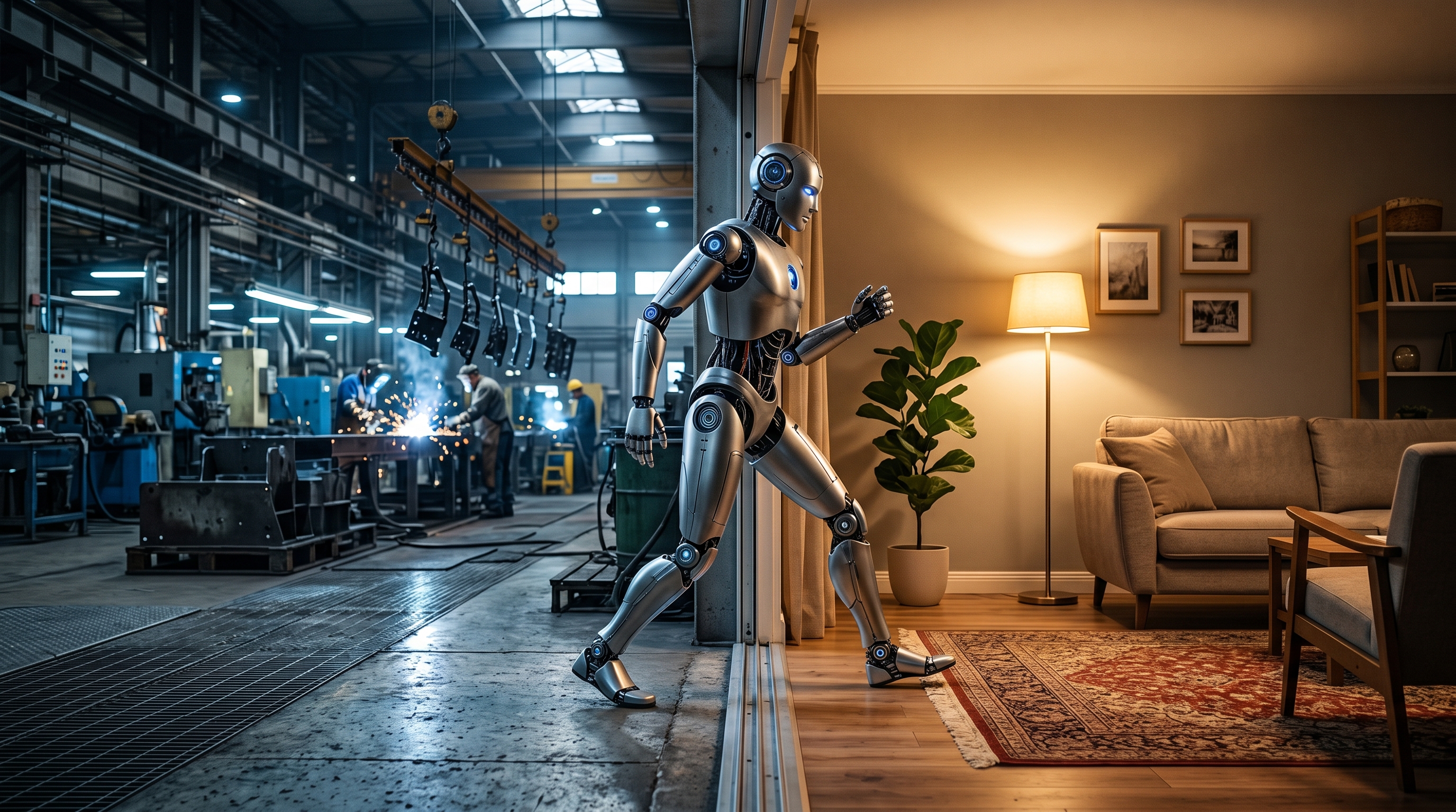 Von der Werkshalle ins Wohnzimmer: Wie Fabrik-Roboter den Haushalts-Roboter möglich machen